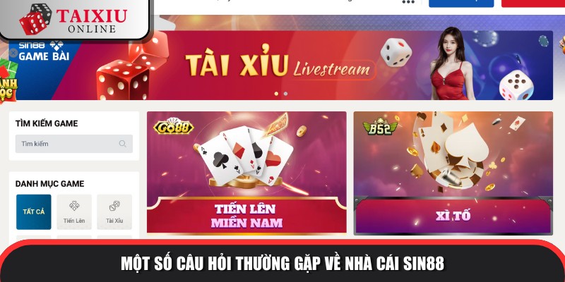 cau hoi thuong gap SIN88 757 Giải đáp những vấn đề được người chơi quan tâm