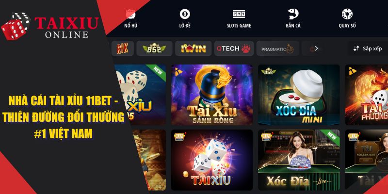 11BET - Nhà Cái Tài Xỉu, Thiên Đường Đổi Thưởng #1 Việt Nam